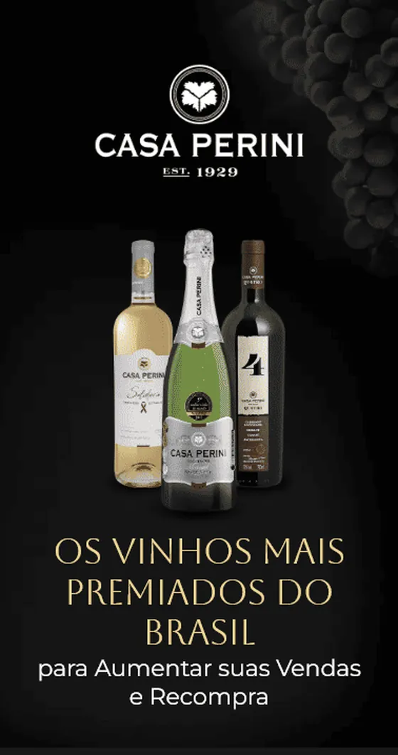 Versão mobile do site Casa Perini